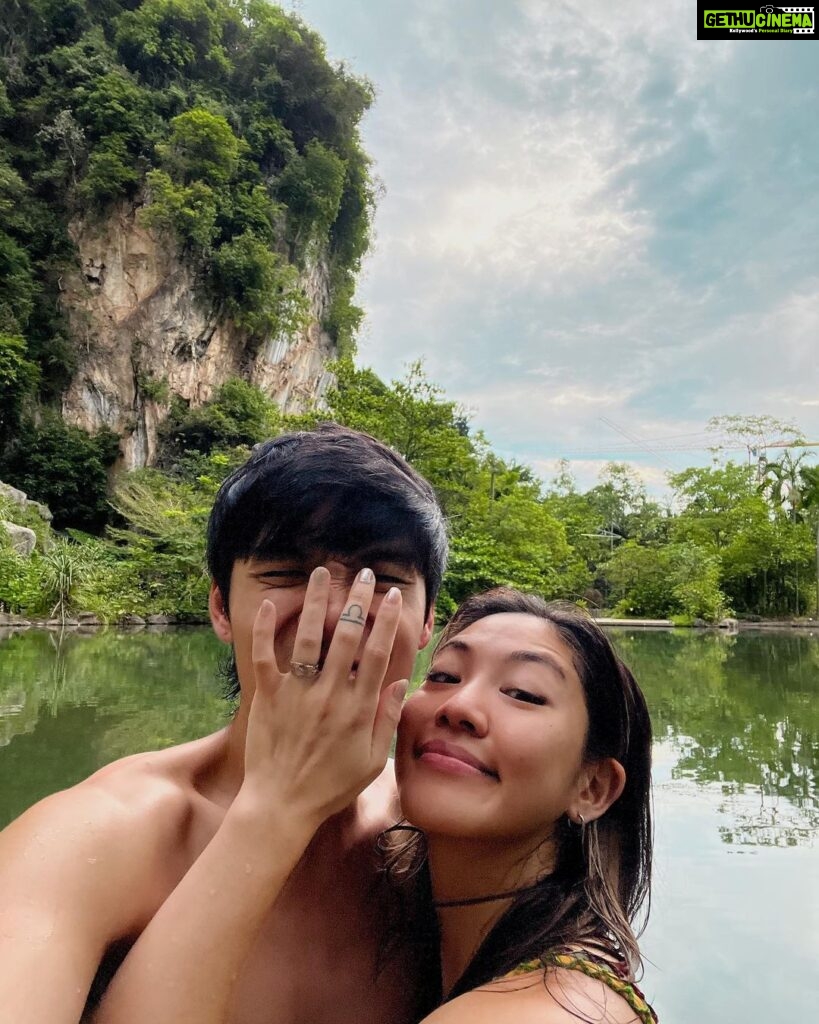 Narelle Kheng Instagram - Here’s to our life ~🤍💍🍾♾ The Banjaran Hotsprings Retreat, Ipoh Malaysia