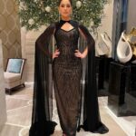 Nargis Fakhir Instagram - 🖤 . . . . . . . Wearing @menatalalofficial Styled by @alliaalrufai Manager @mahakbrahmawar Downtown Dubai