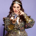 Nargis Fakhir Instagram - The First-Ever ASMR Cover ⠀⠀ COSMO x NARGIS FAKHRI (@nargisfakhri) Cosmo: Nargis, do you believe in astrology? Nargis Fakhri: “Back in the day, when I had an astrologer read my birth chart, he was fairly accurate about some of my personality traits during my childhood and young adult years... I do believe in astrology; astrology gives you a time frame for what you should be doing at certain points in your life, based on planetary positions and whatnot.” C: And what kind of videos are you watching on YouTube these days? NF: “I love watching educational videos—doctors discussing the latest discoveries in the medical field, psychology and human behaviour, holistic healing, and so on. I find esoteric, metaphysical stuff interesting as well.” C: Do you believe in fate...or do we chart our own destiny? NF: “We should hold ourselves accountable for the happenings in our life, and what we do with it... I believe in the power of manifestation; we do exercise some control over our lives. We must focus on what we can change and control, and do our best to move forward.” Nargis is wearing a jacket, Rocky Star (@rockystarofficial); shirt, stylist’s own; Star Wars Headgear, Statue of Liberty Hairband, and Deco Medallion Necklace, all Valliyan (@valliyan); Insha’Allah Necklace, Olio (@the.olio.stories); Cavi Diamonté Choker, Bblingg by Meghana (@bblinggbymeghana); Chiara Bracelet and Rosha Bracelet, both Deepa Gurnani (@deepagurnani); Flow Ring and Band Ring, both Misho (@misho_designs); Seven Seas Rings, Love Letter (@studioloveletter) Editor: Nandini Bhalla (@nandinibhalla) Videographer: Abhinav Sharma (@abhinavivixv) Video Editor: Sanyam Purohit (@sanyampurohit) Interview By: Diya J Verma (@diyajverma) Stylists: Palak Valecha (@palakvalecha), Yashima Babbar (@yashimababbar) Make-up: Krisann Figueiredo (@krisann.figueiredo.mua) Hair: Rakshanda Irani (@rakshandairanimakeupandhair) Fashion Assistant: Jill Poladia (@jill_lalka) Fashion Intern: Krisha Dedhia (@krishadedhia13) Artist’s Reputation Management: Raindrop Media (@media.raindrop) Production: P Production (@p.productions_) #ASMR #CosmoASMRCover #NargisFakhri #ASMRAstrology #ASMRCommunity #ASMRSounds #ASMRVideo