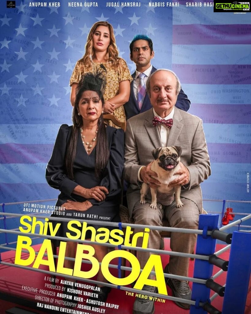 Nargis Fakhir Instagram - With a boxing glove in one hand and the dog in another, this duo is ready to take over the world with their spontaneous adventures🧳 But are you ready to join them on this bumpy yet fun ride? 🏍️ Watch #ShivShastriBalboa. Releasing on 10th February, in Cinemas only! ❤️ @anupampkher @neena_gupta @nargisfakhri @thejugalhansraj @mrfilmistaani @shivshastribalboafilm #AshutoshBajpai @itarunrathi @ajayanvenugopalan @atfilmsproductions @ashavarieth #KishoreVarieth @ufimotionpictures @anupamkherstudio @herman0707 #RajnandiniEntertainment @pvrcinemas_official @cinepolisindia @inoxmovies @ufomoviez @naaradpr @alokanandadasgupta #shivshastribalboafilm #ssb