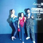 Nargis Fakhir Instagram - A little late with the post but what a spectacular evening this was! 😃🎉🙌🏽 💃🏽 @cosmoindia @mahakbrahmawar @ashima.kapoor #cosmomagazine #cosmoindia #cosmobloggerawards2023 #bollywood #hosting #hostesswiththemostess Delhi