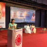 Navaneet Kaur Instagram - जेसीआय अमरावती व ब्रह्मकुमारी फाउंडेशन द्वारा आयोजित कार्यक्रमास संत ज्ञानेश्वर सांस्कृतिक भवन अमरावती येथे उपस्थिती दर्शवली