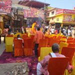 Navaneet Kaur Instagram - आज दिनांक 9 एप्रिल रोजी रामलल्ला की पावन भूमी अयोध्या मे महाराष्ट्र के मुख्यमंत्री श्री एकनाथजी शिंदे,उपमुख्यमंत्री श्री देवेंद्र जी फडणवीस के शुभहस्ते अमरावती मे निर्माणाधीन 111 फिट ऊची भव्य प्रभू श्री हनुमान जी की मूर्ती शिलाण्यास हेतू राममंदिर तथा हनुमान गढी की पावन मिट्टी तथा शरयू जल के मंगल कलश विधायक रवी राणा स्वीकार करणे वाले है इस कार्यक्रम की पुरी तयारी हो चुकी है