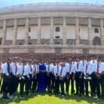 Navaneet Kaur Instagram - अमरावतीचे जिल्ह्याच्या इतिहासात पहिल्यांदाच अभिनव उपक्रम,शैक्षणिक गुणवत्तेसोबतच विद्यार्थ्यांमध्ये सामाजिक आणि राजकीय प्रगल्भता यावी आणि त्यांना आपल्या देशाच्या सांसदीय कार्यप्रणालीचा अनुभव घेता यावायासाठी हा अभिनव उपक्रम विद्यार्थ्यांना नवीन खूप काही शिकविण्यासाठी अत्यंत उपयुक्त