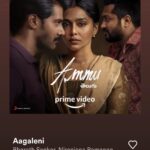 Naveen Chandra Instagram - Agaleni.... #ammuonprime musical now .🎵🎼🎶 @sonymusic_south