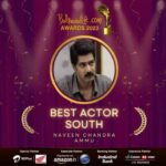 Naveen Chandra Instagram - Hournered and privilege to receive Best Actor south Award #ammu @hindibollywoodlife Thank you and it's overwhelming , gratitude and greatful. And Happy to share this news. Technically my first award in my career. Thank you 🙏. Hournered and privilege !! @ksubbaraj @StoneBenchers #KalyanSubramaniam @kalyanshankar @Kaarthekeyens @charukeshsekar @aishu__ @actorsimha @apoorva_shaligram @primevideoin Surprised!!! @hindibollywoodlife Zee’s Bollywood Life, in their 2022 awards, would like to honour you with Best Actor Award for Ammu in OTT category. #BLAwards2023 #BollywoodlifeAwards #BLAwards