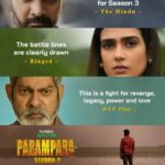 Naveen Chandra Instagram - The critics are loving it! Thanks for the amazing response to #ParamparaAgain! Watch #ParamparaOnHotstar streaming NOW. @iamjaggubhai_ @r_sarath_kumar @aakankshasingh30 @yoursishan @nainaganguly @actressamani @shobuy_ @i_nareshkumaran @actordivi @arkamediaworks_official