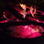 Naveen Chandra Instagram - Capturing the beauty of nature while igniting our creativity , Filmmaking amidst the fiery camping adventure at the hill station. @stonebenchers