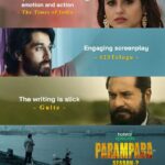 Naveen Chandra Instagram - The critics are loving it! Thanks for the amazing response to #ParamparaAgain! Watch #ParamparaOnHotstar streaming NOW. @iamjaggubhai_ @r_sarath_kumar @aakankshasingh30 @yoursishan @nainaganguly @actressamani @shobuy_ @i_nareshkumaran @actordivi @arkamediaworks_official