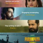 Naveen Chandra Instagram – The critics are loving it! Thanks for the amazing response to #ParamparaAgain!

Watch #ParamparaOnHotstar streaming NOW.

@iamjaggubhai_ @r_sarath_kumar  @aakankshasingh30 @yoursishan @nainaganguly @actressamani @shobuy_ @i_nareshkumaran @actordivi @arkamediaworks_official