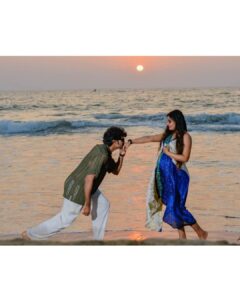 Naveen Chandra Instagram - BABY MOON 🌙 ❤️
Can't wait to hold you in our Arm's.
Advancing towards parenthood excited!!!
New phase , New life , New journey !!!
Father to be !!!! Orma❤️ I love you ❤️ 
Welcome to 2023 ! #Happyvalentine'sDay 
.
.
.
.
.
Thank you @travelwithjourneylabel
Thank you @vsnapu 📸
#fatherlove #parenthood #newjourney #newphaseoflife