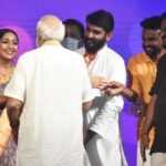 Navya Nair Instagram - Privileged to have shared this stage with The Honourable Prime Minister of India @narendramodi #yuvam2023