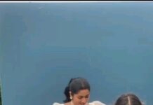 Navya Nair Instagram - Margamkali kalikkan oru margavum ellathe nilkkunna enne schoolil padicha ormayil padippikkunna etho oru kalaaroopam... Reels undakkan ulla oru stylist inde kashtapaadukal ... Happy Easter 🐣 rakhi🫢 @rn.rakhi Video courtesy @makeupby_nami_