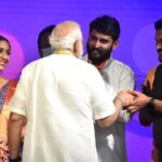 Navya Nair Instagram - Privileged to have shared this stage with The Honourable Prime Minister of India @narendramodi #yuvam2023
