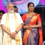Navya Nair Instagram - Privileged to have shared this stage with The Honourable Prime Minister of India @narendramodi #yuvam2023 Kochi, India