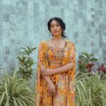 Navya Nair Instagram - Dhanya ❤️ #moresunshineplease #moreyellowdayz #NN Styled @rn.rakhi Wearing @posha_riddhisiddhi Jewellery @itranajewelry MUA @makeupby_nami_