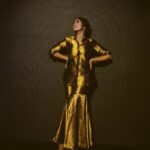 Navya Nair Instagram - The golden spell Styled @rn.rakhi Wearing @shopcultmodern .. HMU @femy_antony__ Styling assistants @susaaani_ Photography @kadhak_ Retouch @theprincenthem #metallic #lookbook