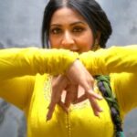 Navya Nair Instagram - Dancing to my sunshine soul. Styled @rn.rakhi . Garment/Jewellery @saltstudio MUA @amal_ajithkumar Photography @kadhak_ Retouch @theprincenthem Styling assistant @susaaani_ . #sunshine #dance #ootd #fashiongram #love