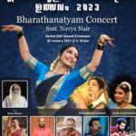 Navya Nair Instagram - Inviting everyone around .. Bharatanatyam recital, tomorrow at 6pm ,durbar hall ground , Ernakulathappan temple .. please come and bless ..