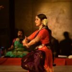 Navya Nair Instagram - Yesterday's performance at ernakulam siva temple .. Thanking almighty for giving me all his blessings .. thank u SN SWAMY uncle ..Thanking the audience who supported with so much applause ♥️ Thank u @arun_gopi_photography