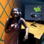 Navya Nair Instagram - Dubbing @jaanakijaanemovie @director_aniesh_upaasana @scube_films Vismaya ariesplex studio #dubbing #movie #loveforcinema #actors life