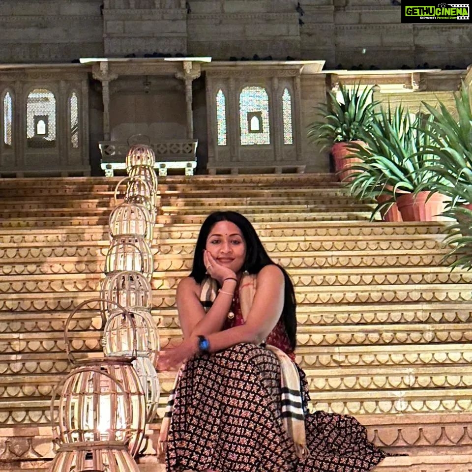 Navya Nair Instagram - Jaisalmerš¤©.. @suryagarh Suryagarh Jaisalmer