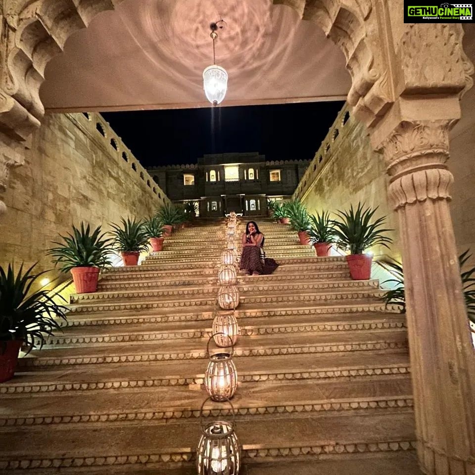 Navya Nair Instagram - Jaisalmerš¤©.. @suryagarh Suryagarh Jaisalmer