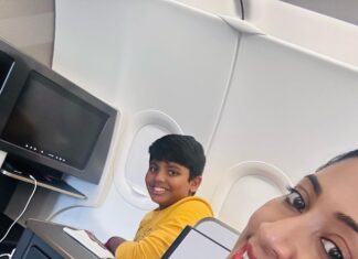 Navya Nair Instagram - Acha me , acha amma , vava me .. ❤️ @mykonos