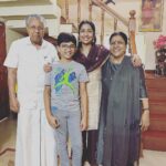 Navya Nair Instagram – Happy birthday to the honourable CM .. for me (vijayan uncle ) .. May you live many more years with a lot of health and peace and happiness …
