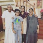 Navya Nair Instagram – Happy birthday to the honourable CM .. for me (vijayan uncle ) .. May you live many more years with a lot of health and peace and happiness …