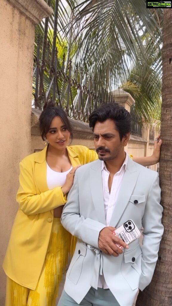 Nawazuddin Siddiqui Instagram - What do you think or Jogi and dimple ki jodi? Tell me in the comment section…#jogirasararara in theatres on 12th of May…