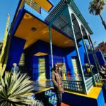 Nazriya Nazim Instagram - 💙🌸💙 Le Jardin Majorelle