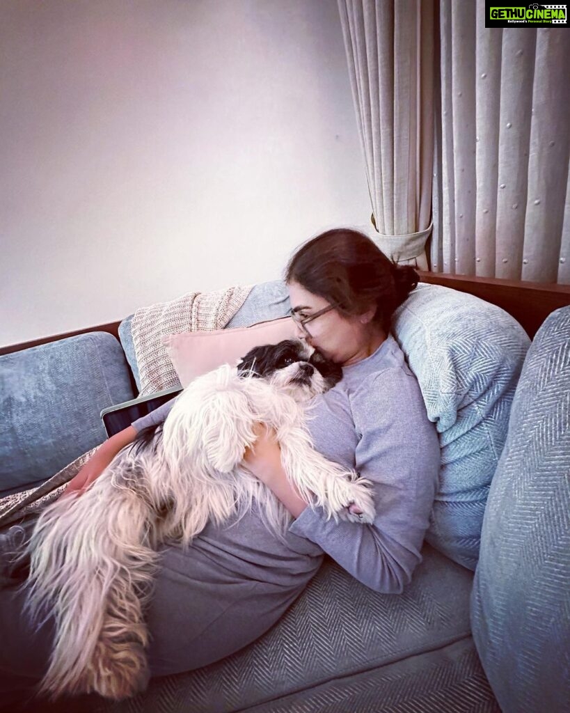 Nazriya Nazim Instagram - Happy birthday to my little heartbeat …. All of 8 ….🤍 In the last eight years ….my heart has been happier .. you are pure love n I got lucky u chose us ! Ur our sunshine U have made our home a happier place … Ur such a good boy …my ANGEL BOY ! 🐶 Till the last breath leaves my body or yours and beyond ! I promise ! Happy birthday my lil Oreo ! Ur my whole heart ! ♥️