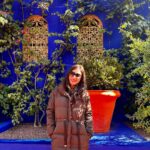 Nazriya Nazim Instagram – 💙🌸💙 Le Jardin Majorelle