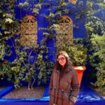 Nazriya Nazim Instagram - 💙🌸💙 Le Jardin Majorelle