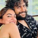 Nazriya Nazim Instagram - Happy happy birthday u silly fellow 🤍🤗 You have become my buddy in the last few years 🤓👫someone I know I can always talk to ..someone that will have my back It’s party time …🥳