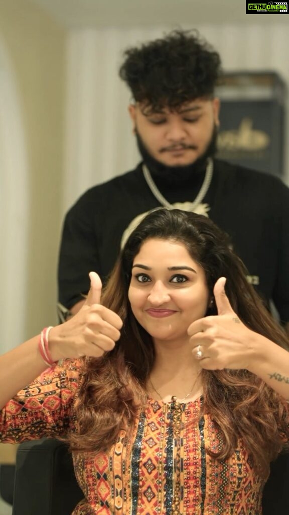 Neelima Rani Instagram - The key to a great hair is the right colour, cut, volume and style. I got global and highlights of Caramel Brown shade, along with my hair styled in Wolf Cut for a voluminous look. It was super affordable- Highlights was just for Rs.8000/- and Rs.7000 for Global. . ☎ Book your appointment today at 9384098154 📍16, ground floor, Cenotaph Rd, Rathna Nagar, Teynampet, Chennai . #AffordableLuxury #LuxuryForLess #Dessangeparis #dessangeparischennai #DessangeChennai #Haircolouring #GoGlobal #GlobalHair #Hairhighlights Dessange Chennai