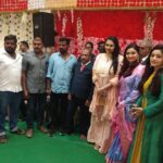 Neelima Rani Instagram - Spent a meaningful day with these lovelies @jananihere_ #namitha @harris_joshua8 bro..thank you @manojkrishna_casting_director sir.an inspiring day at Manapparai