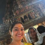 Neelima Rani Instagram - Om Namo Narayanaya 🙏🏼🙏🏼🙏🏼 Visiting an energised place adds more positivity into our lives Shrirangam (Tiruchchirappalli)