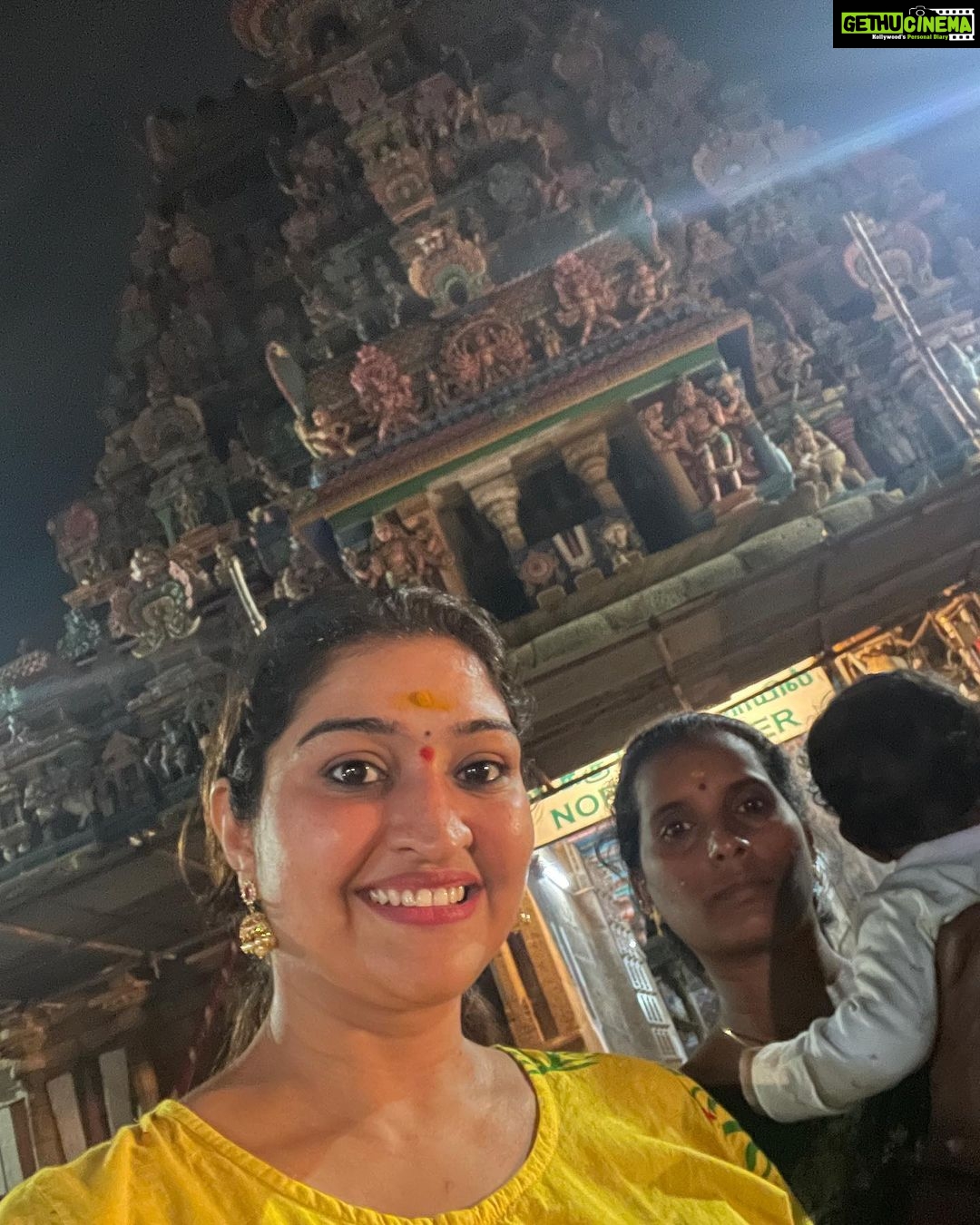 Neelima Rani Instagram - Om Namo Narayanaya ππΌππΌππΌ Visiting an energised place adds more positivity into our lives Shrirangam (Tiruchchirappalli)