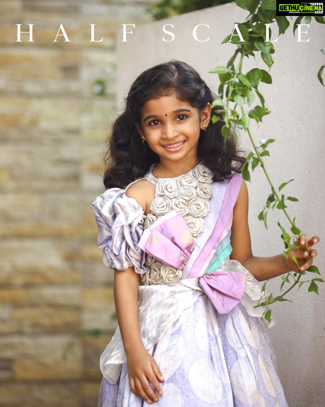 Neelima Rani Instagram - @neelimaesai daughter Aditi wearing Half Scale’s dress for her birthday #halfscaleforeveryone #halfscaleOFFICIAL #halfscale #explore #fyp #kidsfashion #fashion #silkwear #puresilk #silk #southindia #southindianfashion #southindiafashion #kanchipuramsilk #kanjivaramsilk #kidsclothing #kidswear #kidswearindia #fashionblogger #kidsofinstagram #kidsclothes #kidsdresses #garmentinsideout #couture #signatureedition #limitededitionfashion #designerseams #designerfinish Chennai, India