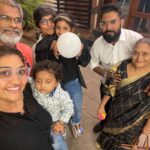 Neelima Rani Instagram - It was Abi and Dhurga ka birthday yesterday,🎂 amazing gathering with friends and family. we enjoyed our food at @basilwithatwist 😘 best European restaurant in the city 🫶🏼 happy birthday @abishek747 @dhurgas_accel_empowerment don’t miss the last pic 🙈🙈🙈