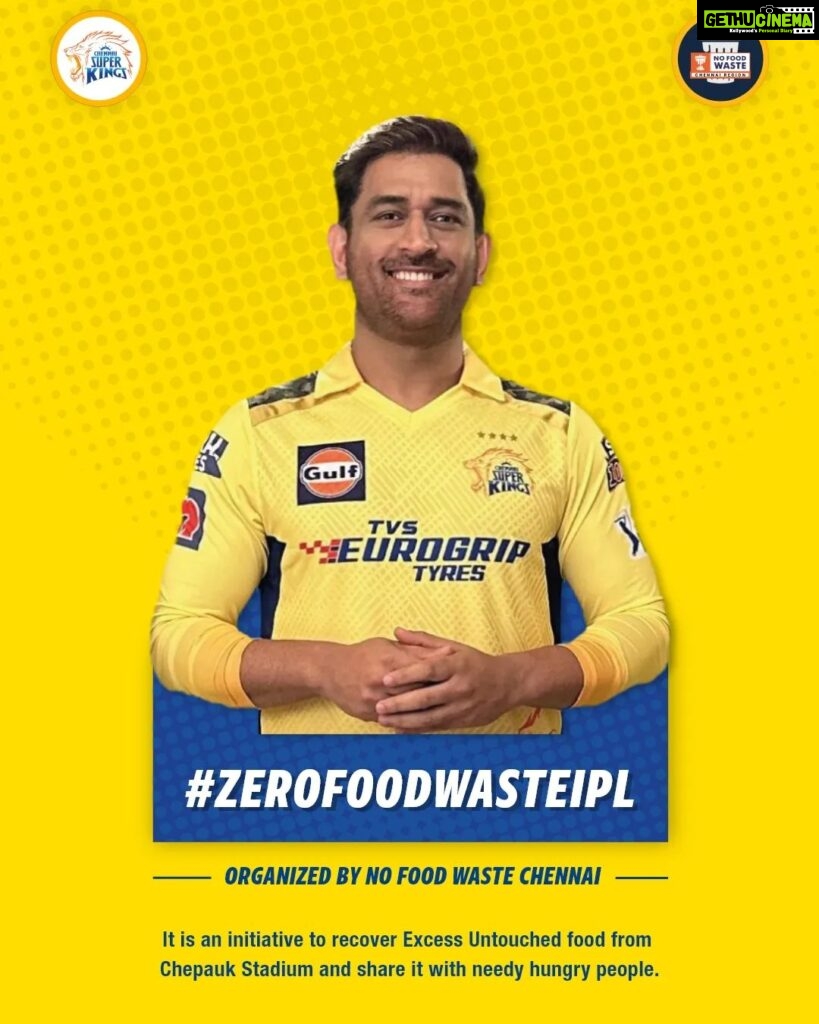 Neelima Rani Instagram - #ZEROFOODWASTEIPL 💛 An initiative to recover excess untouched food from Chepauk Stadium and share it with needy and hungry people   Via this initiative, NFW Chennai have planned to save food from Chepauk Stadium before it gets wasted. We targeted to save 9,000 count of consumable food by volunteering inside the stadium after the completion of the match from the food stall in the stand. Apart from food recovery, NFW CHENNAI have planned to raise awareness about zero food waste among the audience by interacting with them to encourage them to consume the food without wasting it and by also printing attractive quotes on awareness placards.    Regarding infrastructure, NFW CHENNAI are operating the entire initiative with two food recovery vans (Maruthi Omni) and a dozen two-wheelers, all of which have the capacity to carry 1200 to 1500 count, also we (NFW CHENNAI) have backup to recover if there is more quantity and with 25 volunteers who support both offline and online. WHISTLE PODU FOR ELIMINATING FOOD WASTE FROM THE CHENNAI Let us enter #ChepaukStadium, Eat the food responsibly without wasting. Willing to know more about this initiative. Kindly inbox @nfwchennai #nofoodwaste #chennaisharingkings #nfwcsk #ipl2023 #whistlepodu #yellove #yellovefans #chennaisuperkings #csk #feedingtheneedy #pattiniillachennai #nfwvolunteers #nfw #tataipl #chepauk #chepaukstadium #anbuden #foodforall #nfwcc #msd #neelima #thaladhoni