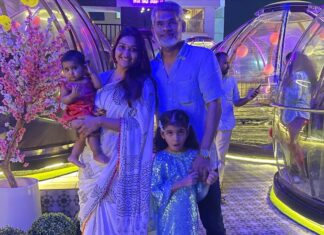 Neelima Rani Instagram - Happy anniversary 🥳 pursha @music_esai 14 down!!!