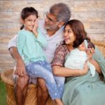 Neelima Rani Instagram – To our world happy Father’s Day Appa😍😍😍 we love you! You are the best appa by #ADITI ESAI #ADVAITA ESAI 
#fathersday #love #happy #blessed
