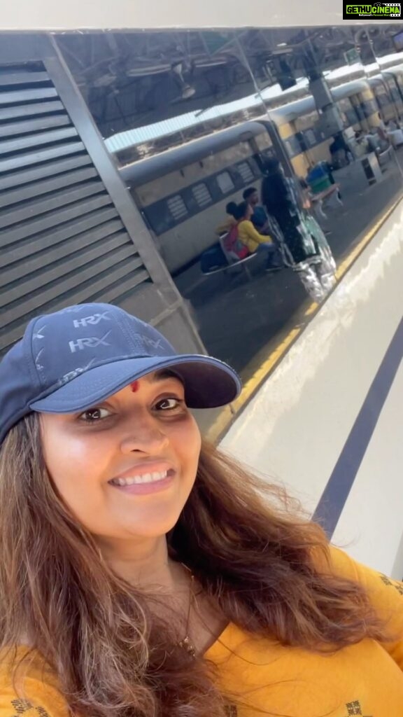 Neelima Rani Instagram - #vandhebharat chennai to Coimbatore! It took exactly 6hrs to reach CBE..for a change we had amazing tasty veg snacks and dinner..hope this beauty remains the same even after years with all the passengers constant support #vandhebharat #train #happy #love #makeinindia