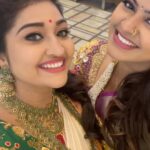 Neelima Rani Instagram – This girl has a slice of my heart 🤍 too vibrant and beautiful soul 😍 @rachitha_mahalakshmi_official god bless you babe 😘 more fun n crazy times ahead for us 🫶🏼 thanks @santhoshiplush for connecting us 😘
