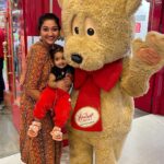 Neelima Rani Instagram - My Anjali kutty 🤍 advaita chellam flaunting her summer looks with @atoddlerthing 🤩😍 thank you team for the most comfortable muslin wears! She is having a blast