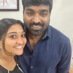Neelima Rani Instagram - Met my nanban today after a long time! Glad to see him grow bigggg as a human more than a 💫. marching towards 2023 with good vibes only 🤗🥳