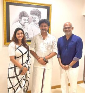 Neelima Rani Instagram - Happy birthday @anbil_mahesh anna 🎂💐 have a fabulous year ahead